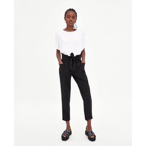 Zara Trafaluc Paperbag Pants